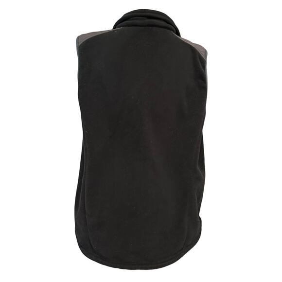 LL Bean Vest Mens Medium Black Fleece Polartec Windbloc Full Zip Outdoor 248583 - Picture 2 of 15